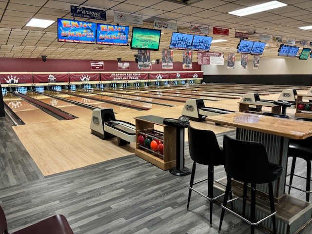 Bowling Ball and Shoes